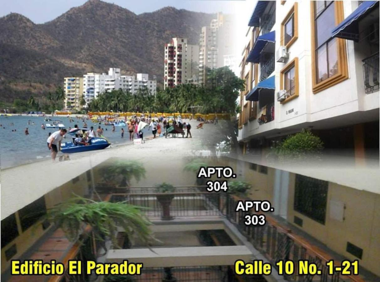 Acogedor Apartamento A 15 Metros Del Mar Santa Marta  Kültér fotó